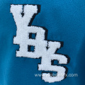 Custom Embroidery Patch Wool Leather Sleeves Baseball Jacket